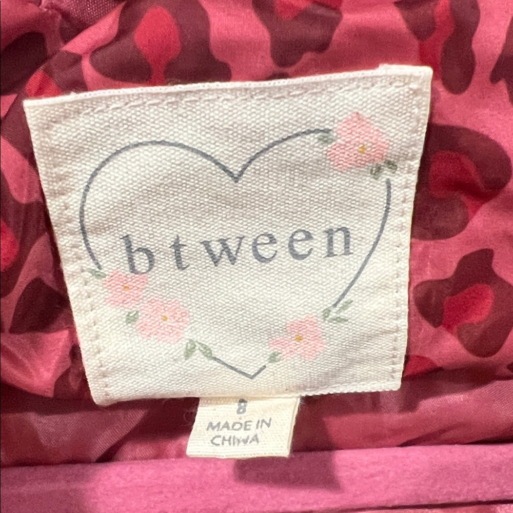 btween Pink and Red Patterned Jacket - Picture 2 of 3